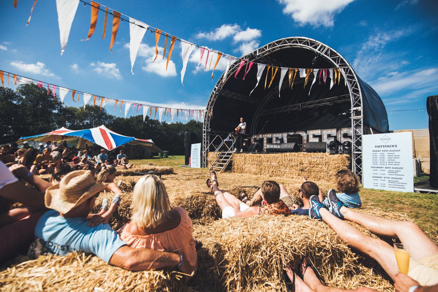 STEVOFEST Haystacks acoustic stage